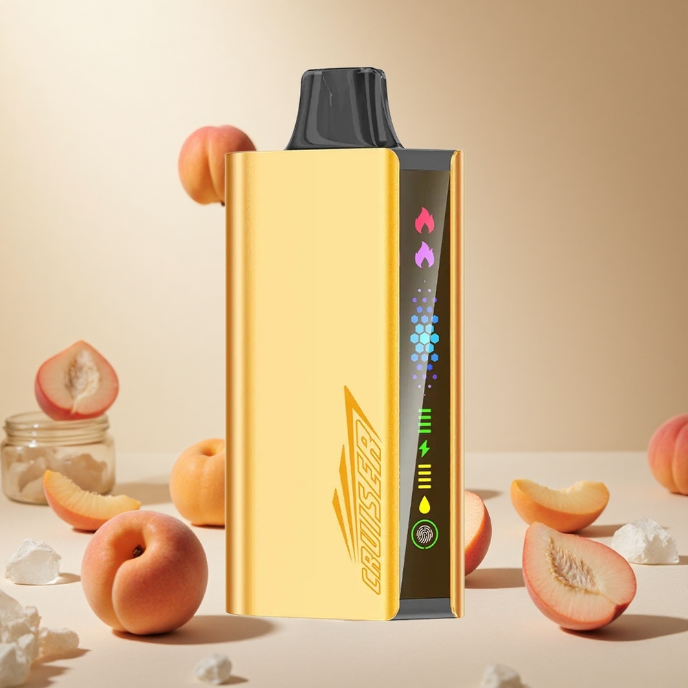 Peach Ice JNR Cruiser 12000 Puffs wholesale vapes Ireland No-Charge Disposable Vape