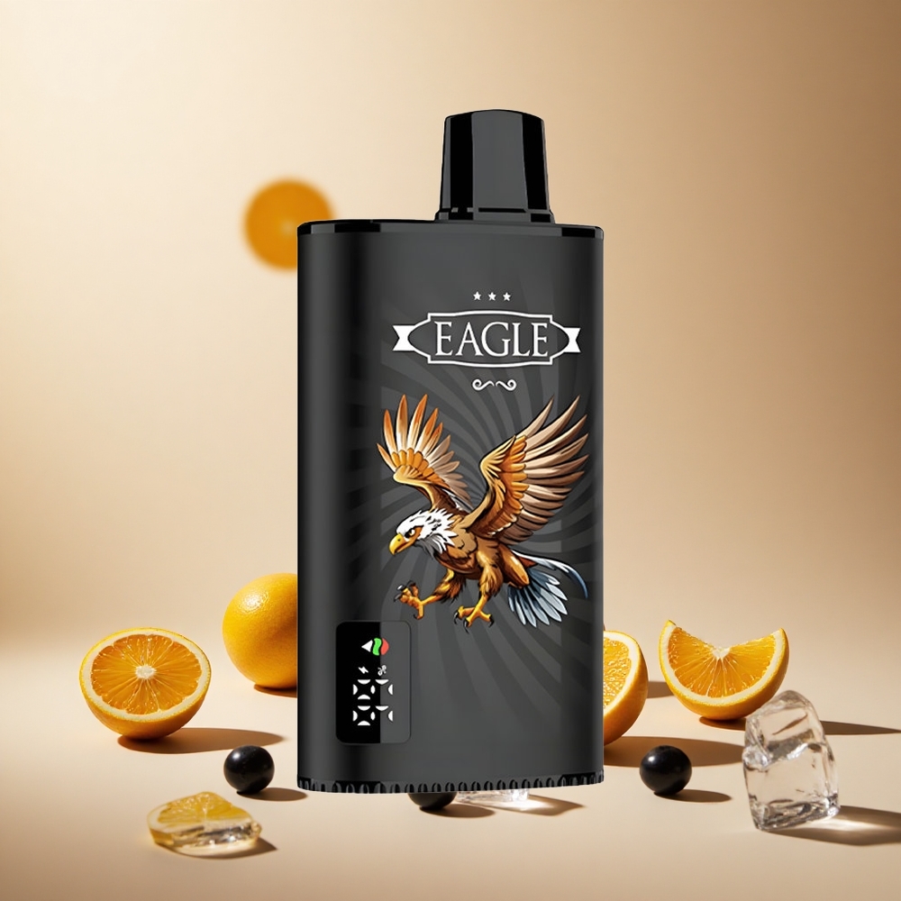 Blackcurrant Mango Ice JNR EAGLE Smart 23000 Puffs wholesale vapes Ireland Digital Screen Adjustable Airflow