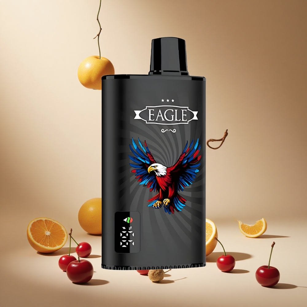 Cherry Cola JNR EAGLE Smart 23000 Puffs wholesale vapes Ireland Digital Screen Adjustable Airflow