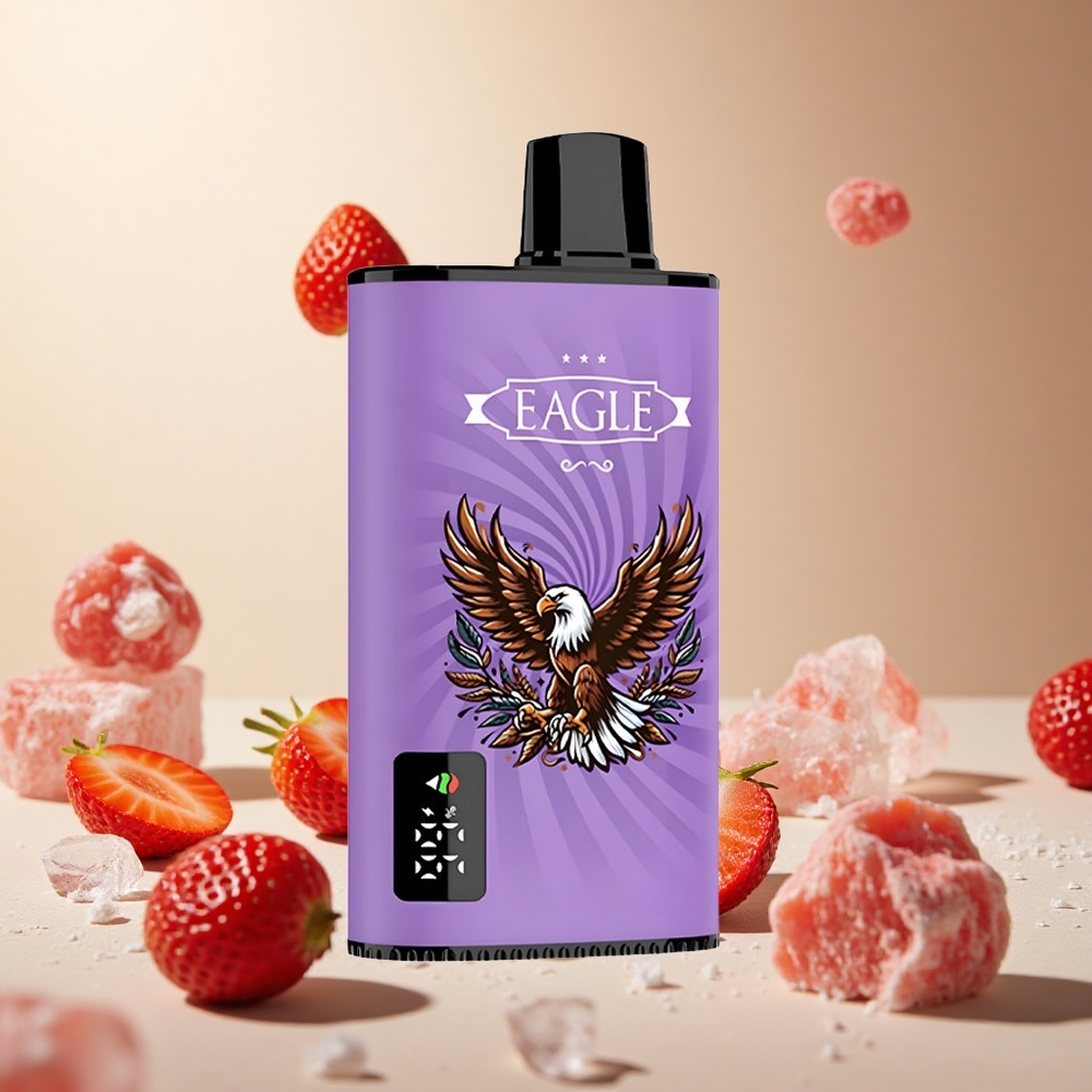 Strawberry Ice JNR EAGLE Smart 23000 Puffs Digital Screen wholesale vapes Ireland