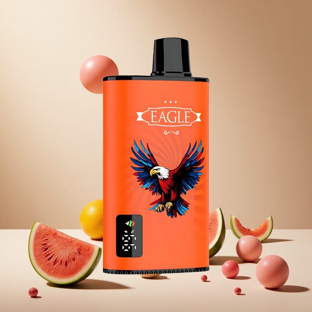 Watermelon Bubblegum JNR EAGLE Smart 23000 Puffs wholesale vapes Ireland with Digital Screen