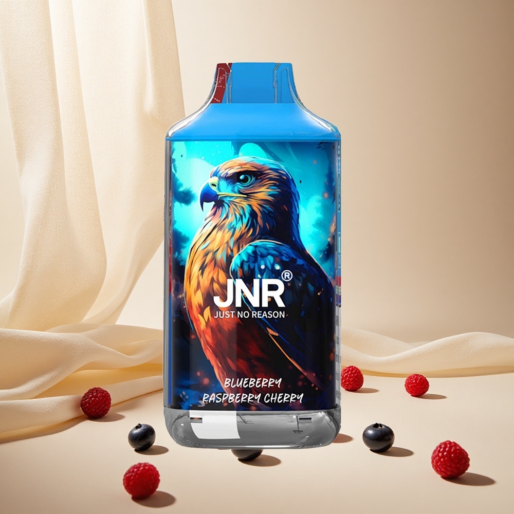 Blueberry Raspberry Cherry JNR Falcon 16000 Puffs wholesale vapes Ireland Dual Mesh Coil
