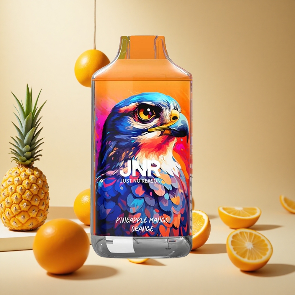 Pineapple Mango Orange JNR Falcon 16000 Puffs wholesale vapes Ireland Dual Mesh Coil