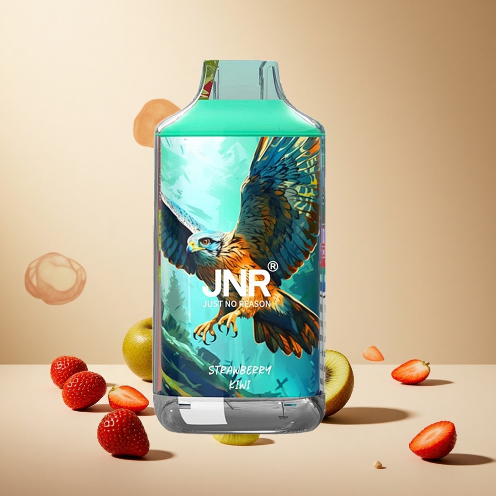 Strawberry Kiwi JNR Falcon 16000 Puffs wholesale vapes Ireland Dual Mesh Coil