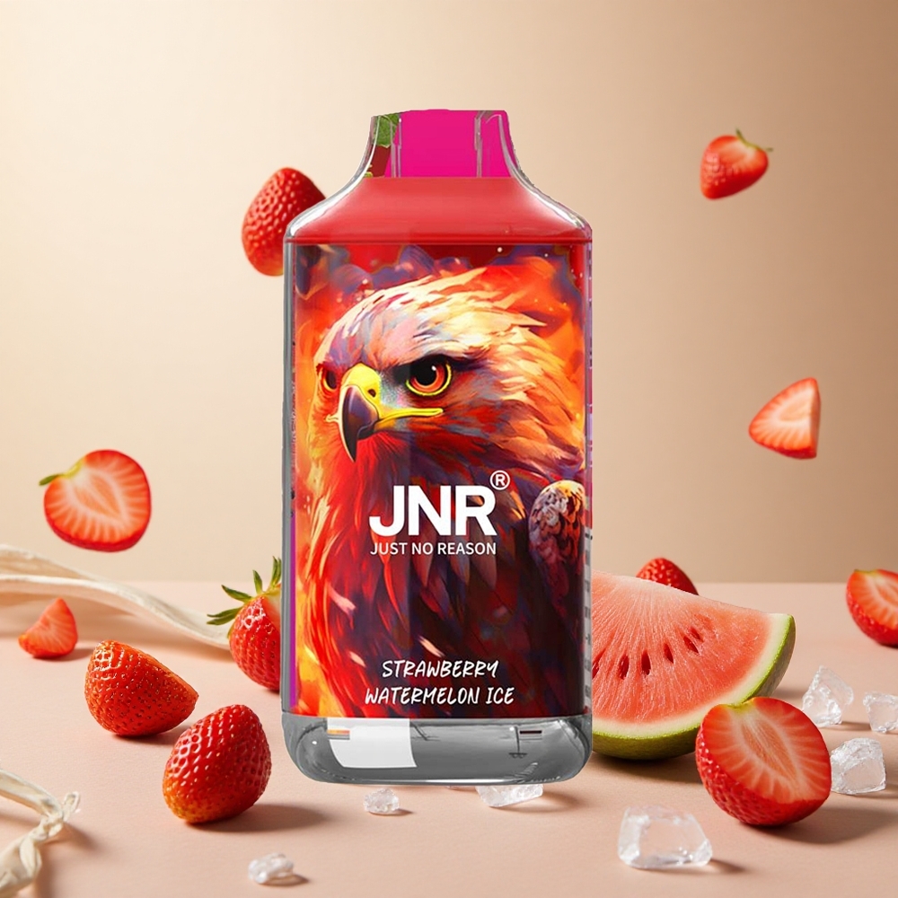 Strawberry Watermelon Ice JNR Falcon 16000 Puffs Dual Mesh Coil wholesale vapes Ireland