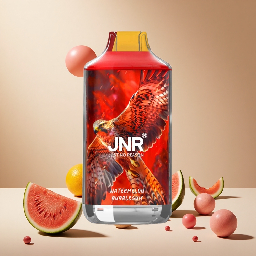 Watermelon Bubblegum JNR Falcon 16000 Puffs Dual Mesh Coil wholesale vapes Ireland