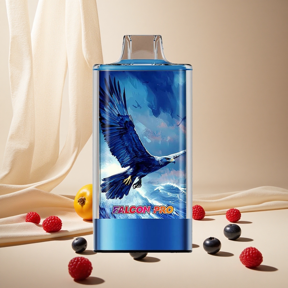 Blueberry Sour Raspberry JNR Falcon Pro 28000 Puffs wholesale vapes Ireland Dual Mesh Coil