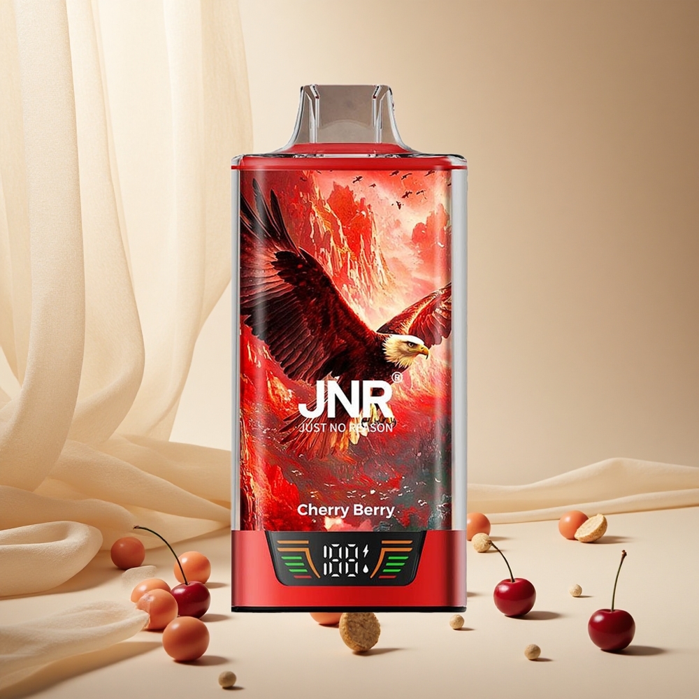 Cherry Berry JNR Falcon Pro 28000 Puffs wholesale vapes Ireland Dual Mesh Coil