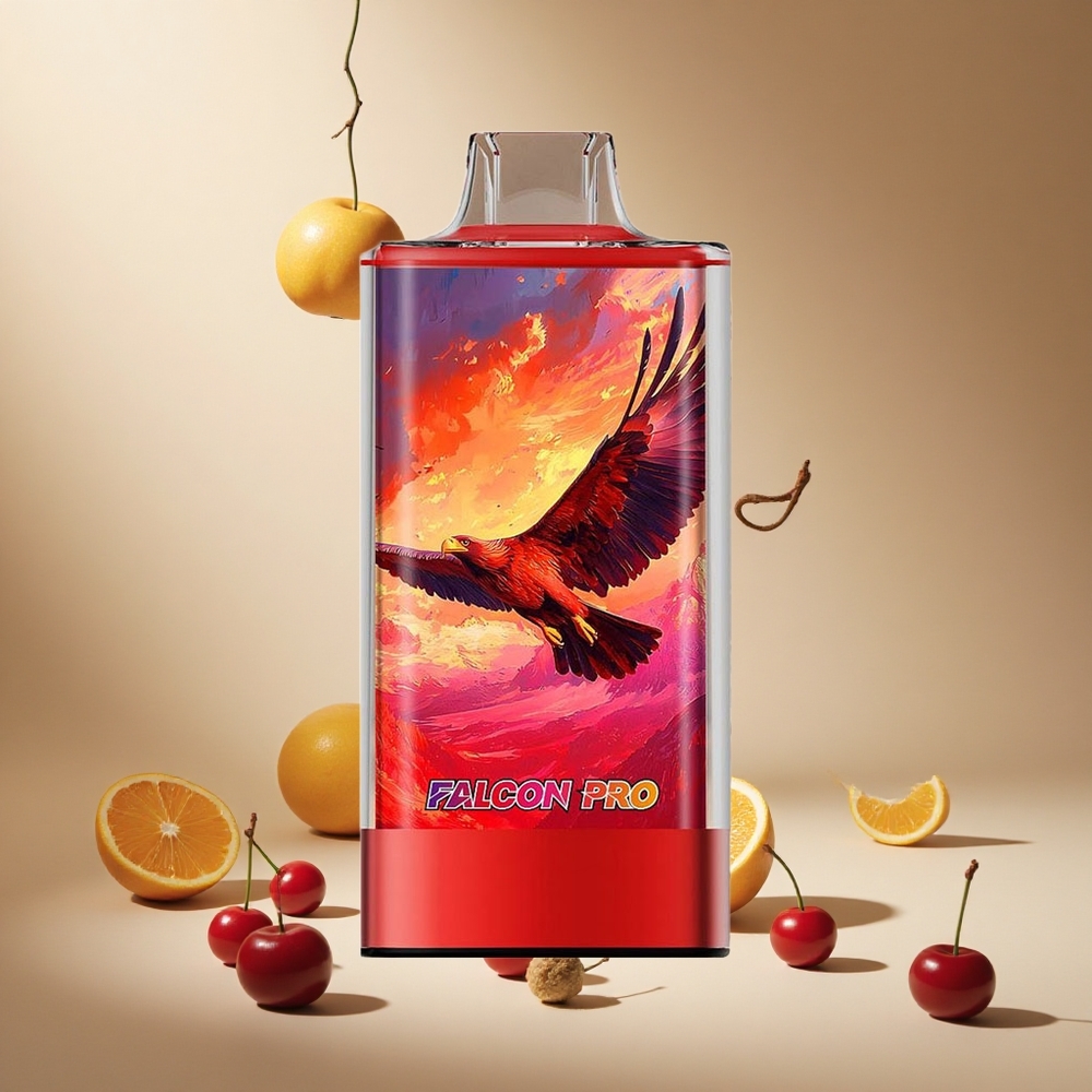 Cherry Cola JNR Falcon Pro 28000 Puffs wholesale vapes Ireland 30ml USB-C Dual Mesh