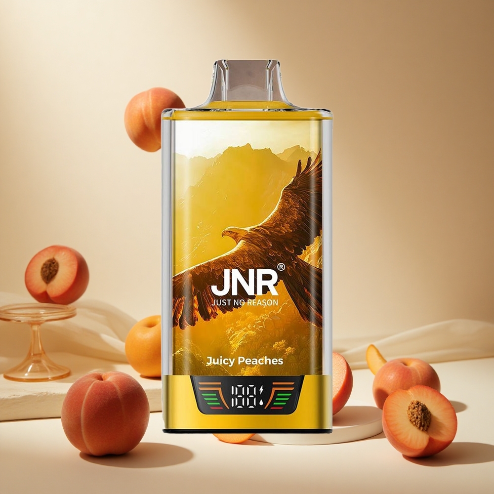 Juicy Peaches JNR Falcon Pro 28000 Puffs wholesale vapes Ireland 30ml USB-C