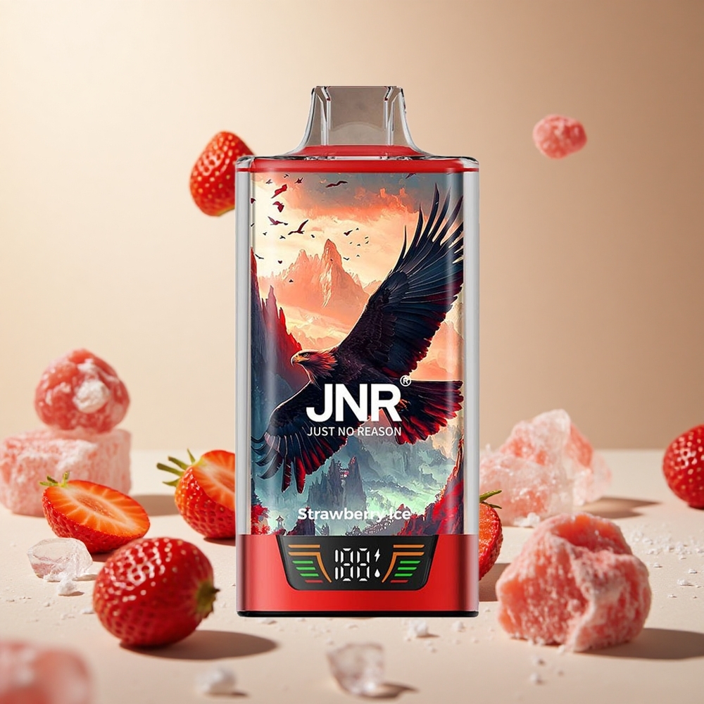 Strawberry Ice JNR Falcon Pro 28000 Puffs Dual Mesh Coil wholesale vapes Ireland