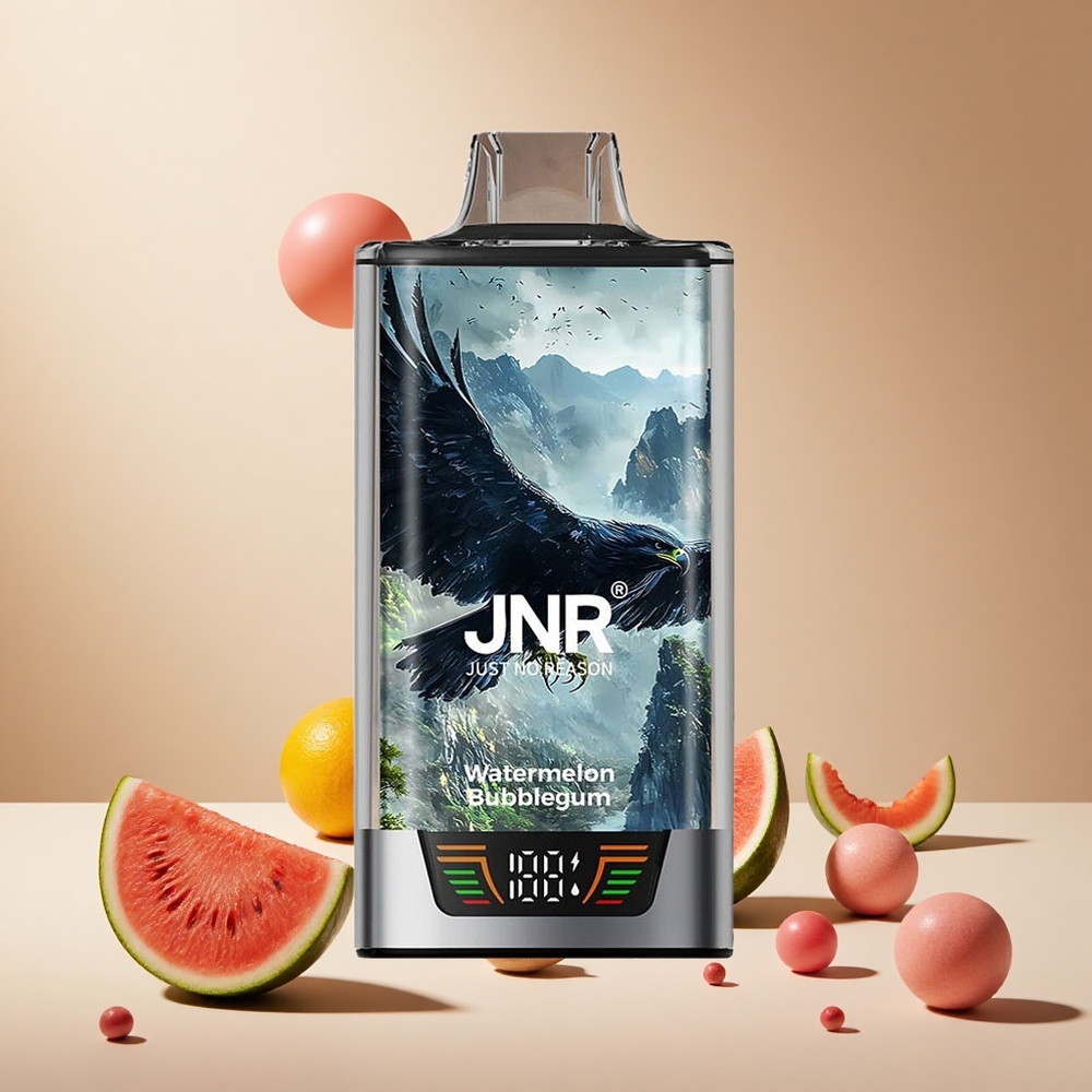 Watermelon Bubblegum JNR Falcon Pro 28000 wholesale vapes Ireland Dual Mesh Coil