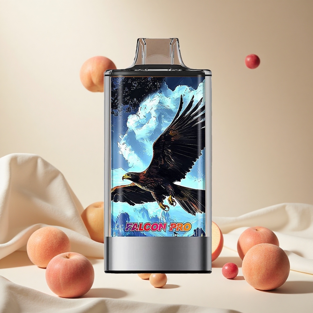 White Peach Razz JNR Falcon Pro 28000 wholesale vapes Ireland Dual Mesh Coil