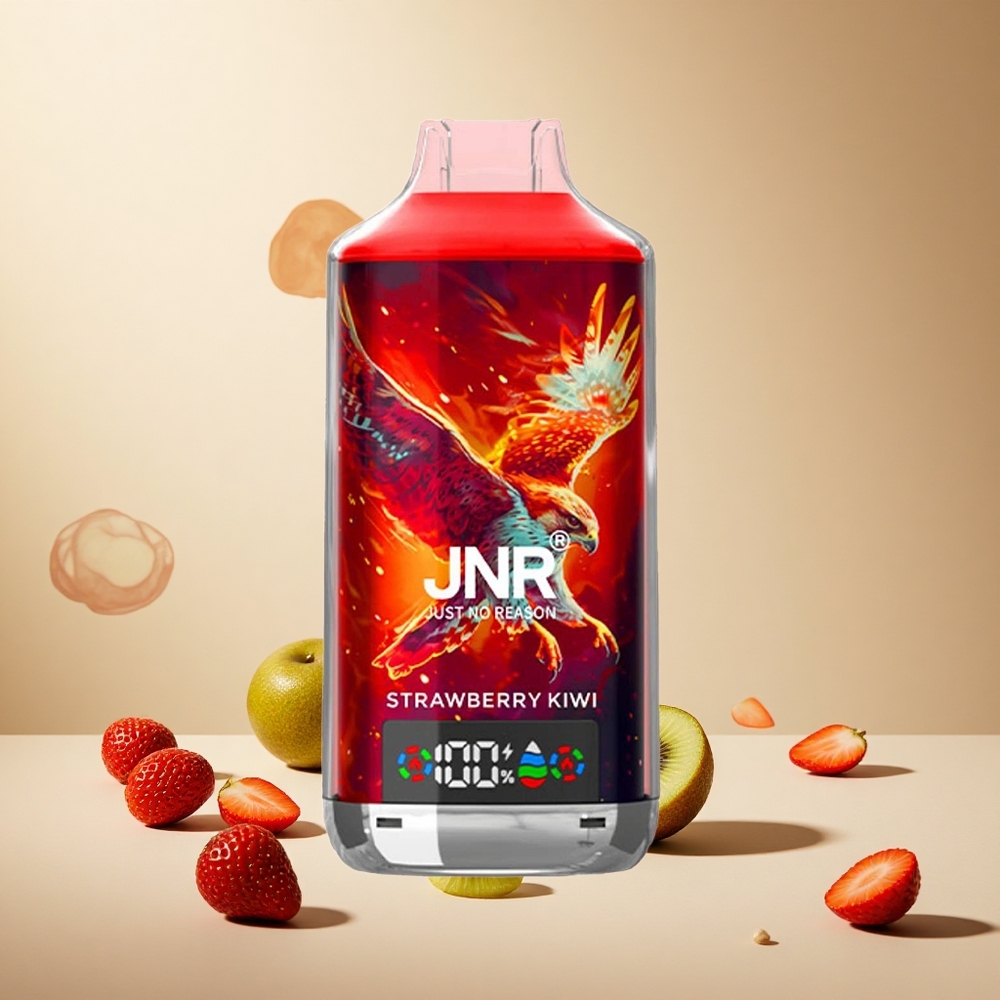 Strawberry Kiwi JNR Falcon X 18000 Puffs wholesale vapes Ireland 24ml Dual Mesh