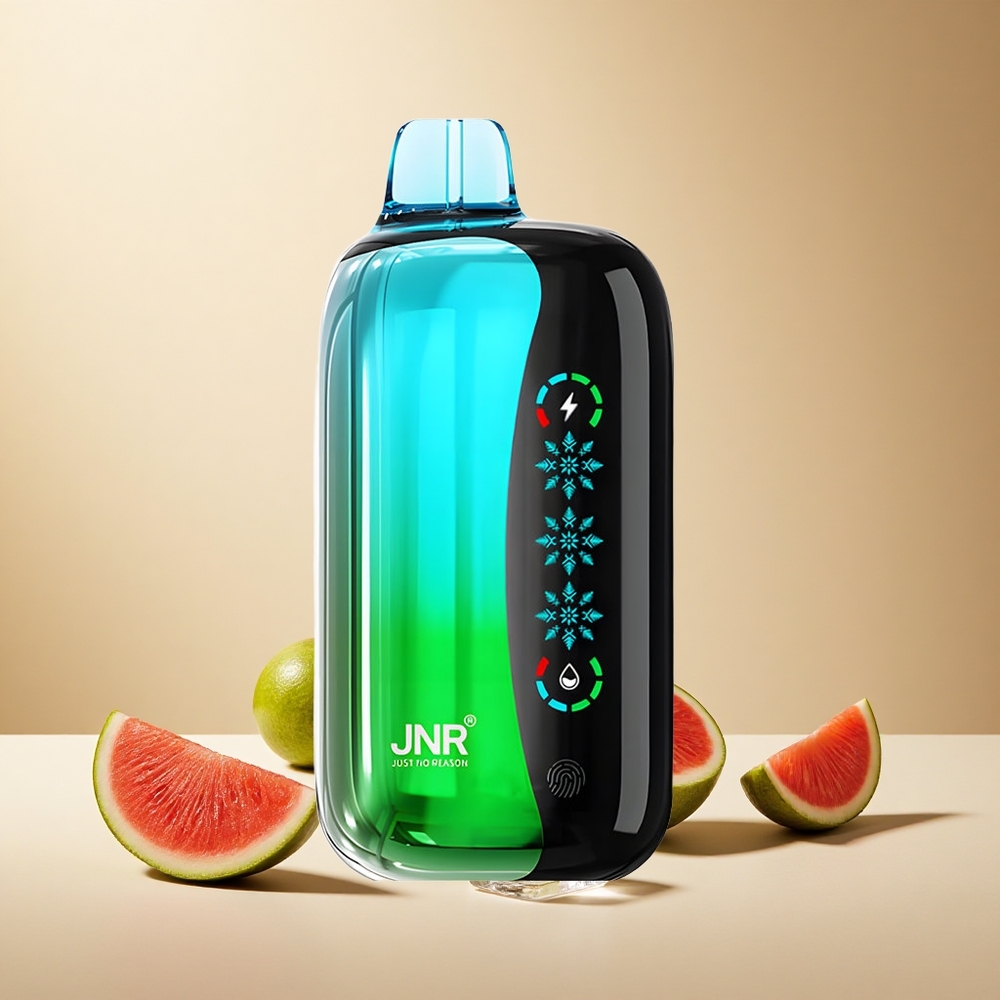 Kiwi Watermelon Ice JNR Flex Ice 21000 Puffs wholesale vapes Ireland with Touch Screen & Type-C Charging