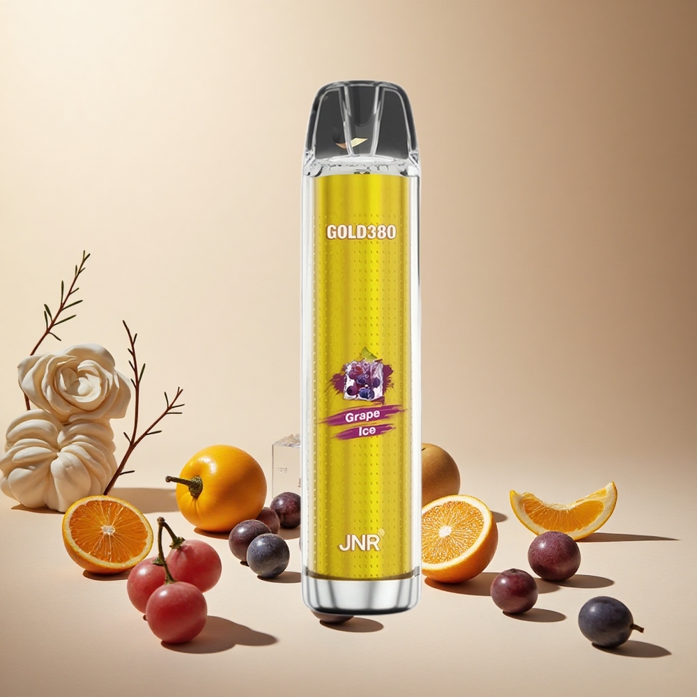Grape Ice JNR Gold380 6000 Puffs Disposable Vape wholesale vapes Ireland 1500mAh