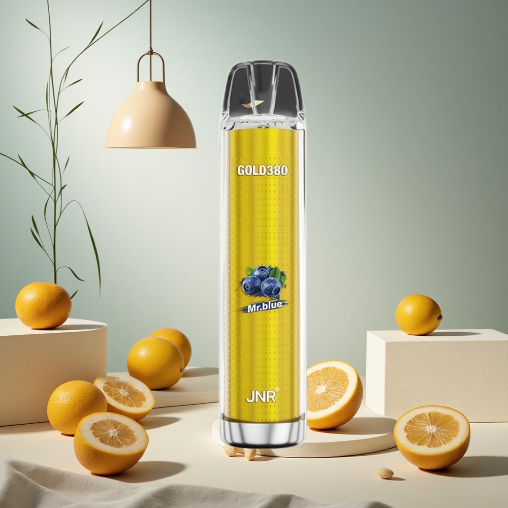 Mr Blue JNR Gold380 6000 Puffs Disposable Vape 13ml wholesale vapes Ireland