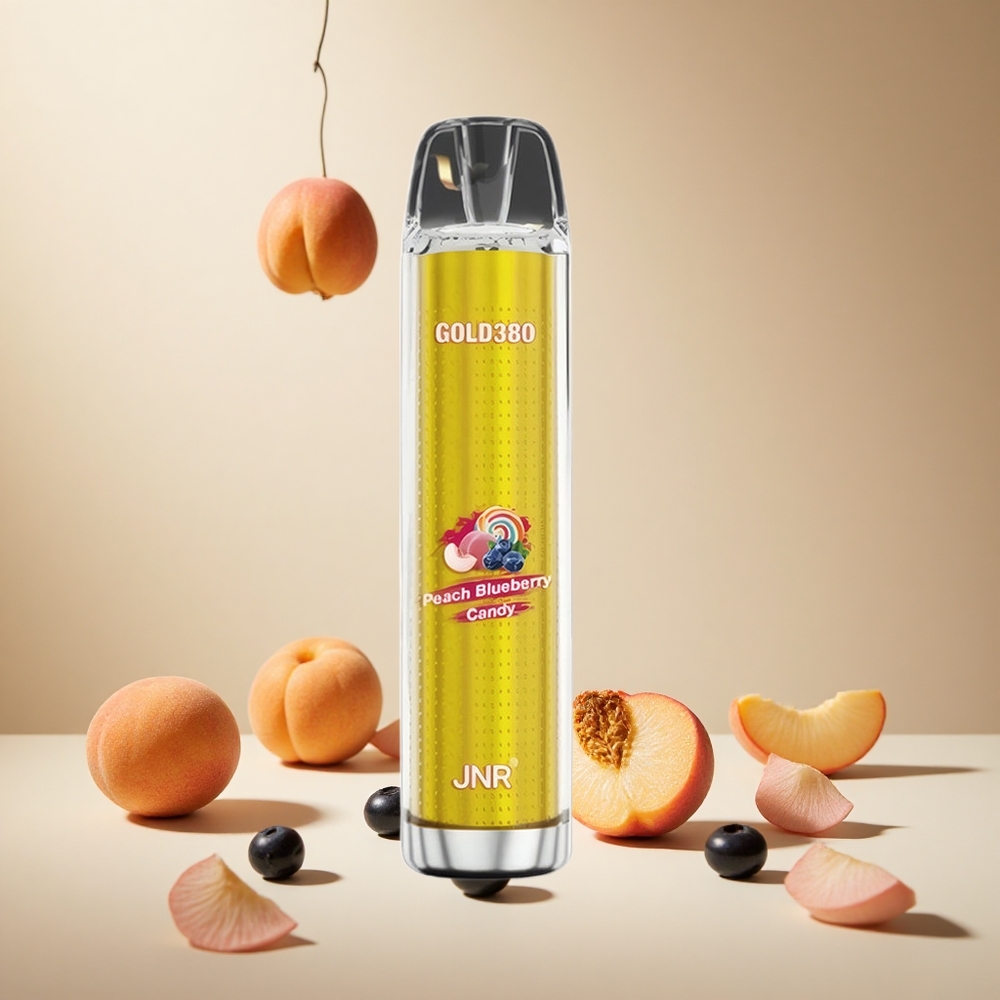 Peach Blueberry JNR Gold380 6000 Puffs wholesale vapes Ireland Disposable Vape 13ml