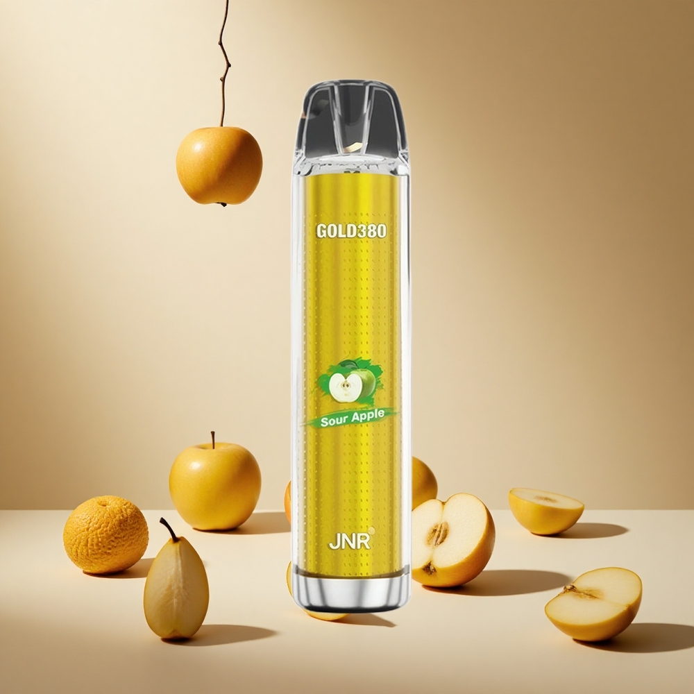 Sour Apple JNR Gold380 6000 Puffs Disposable Vape wholesale vapes Ireland 13ml