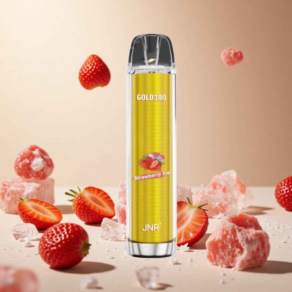 Strawberry Ice JNR Gold380 6000 Puffs wholesale vapes Ireland 1500mAh