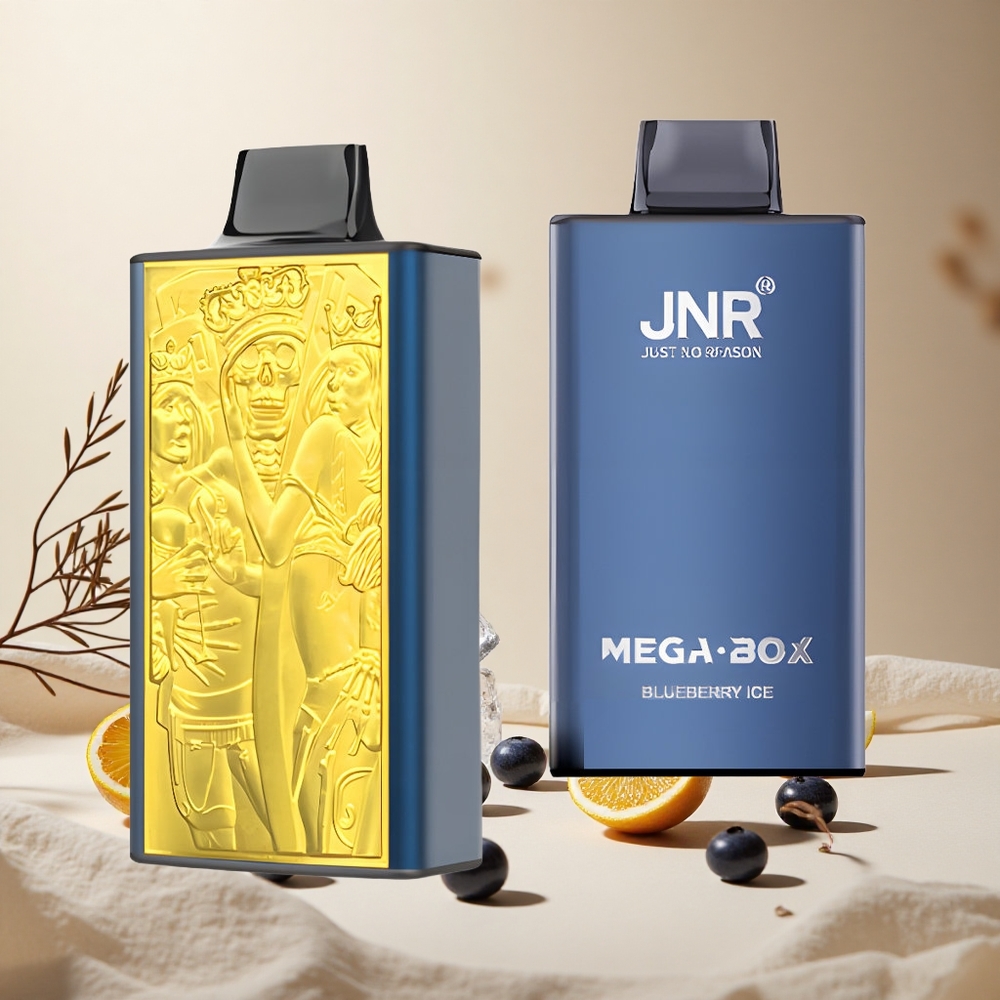 Blueberry Ice JNR Mega Box 25000 Puffs Dual Mesh wholesale vapes Ireland
