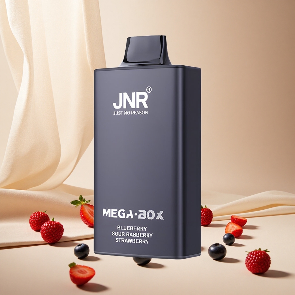 Blueberry Sour Raspberry Strawberry JNR Mega Box 25000 Puffs Dual Mesh Coil wholesale vapes Ireland
