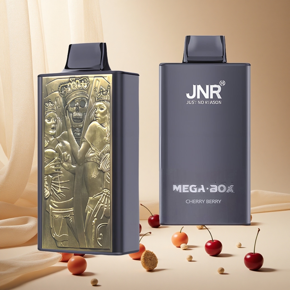 Cherry Berry JNR Mega Box 25000 Puffs wholesale vapes Ireland Dual Mesh Coil