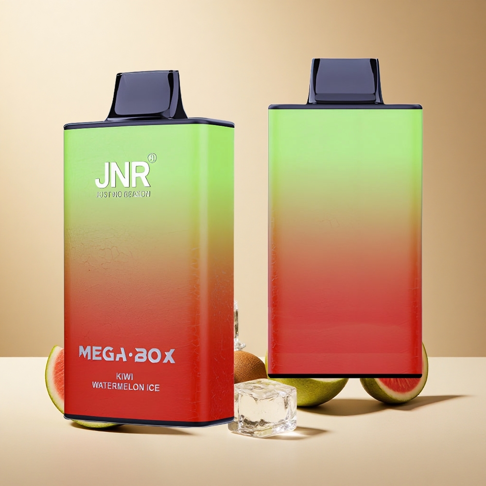 Kiwi Watermelon Ice JNR Mega Box 25000 Puffs wholesale vapes Ireland Dual Mesh Coil