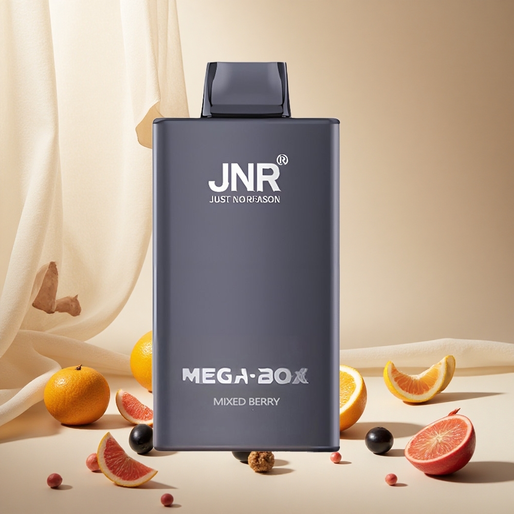Mixed Berry JNR Mega Box 25000 Puffs wholesale vapes Ireland Dual Mesh Coil