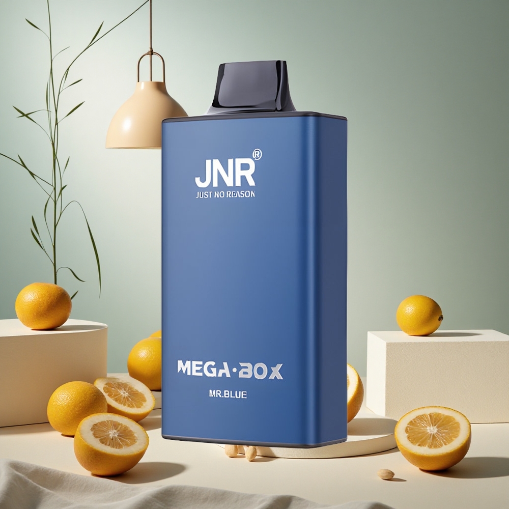 Mr Blue JNR Mega Box 25000 Puffs wholesale vapes Ireland Dual Mesh Coil