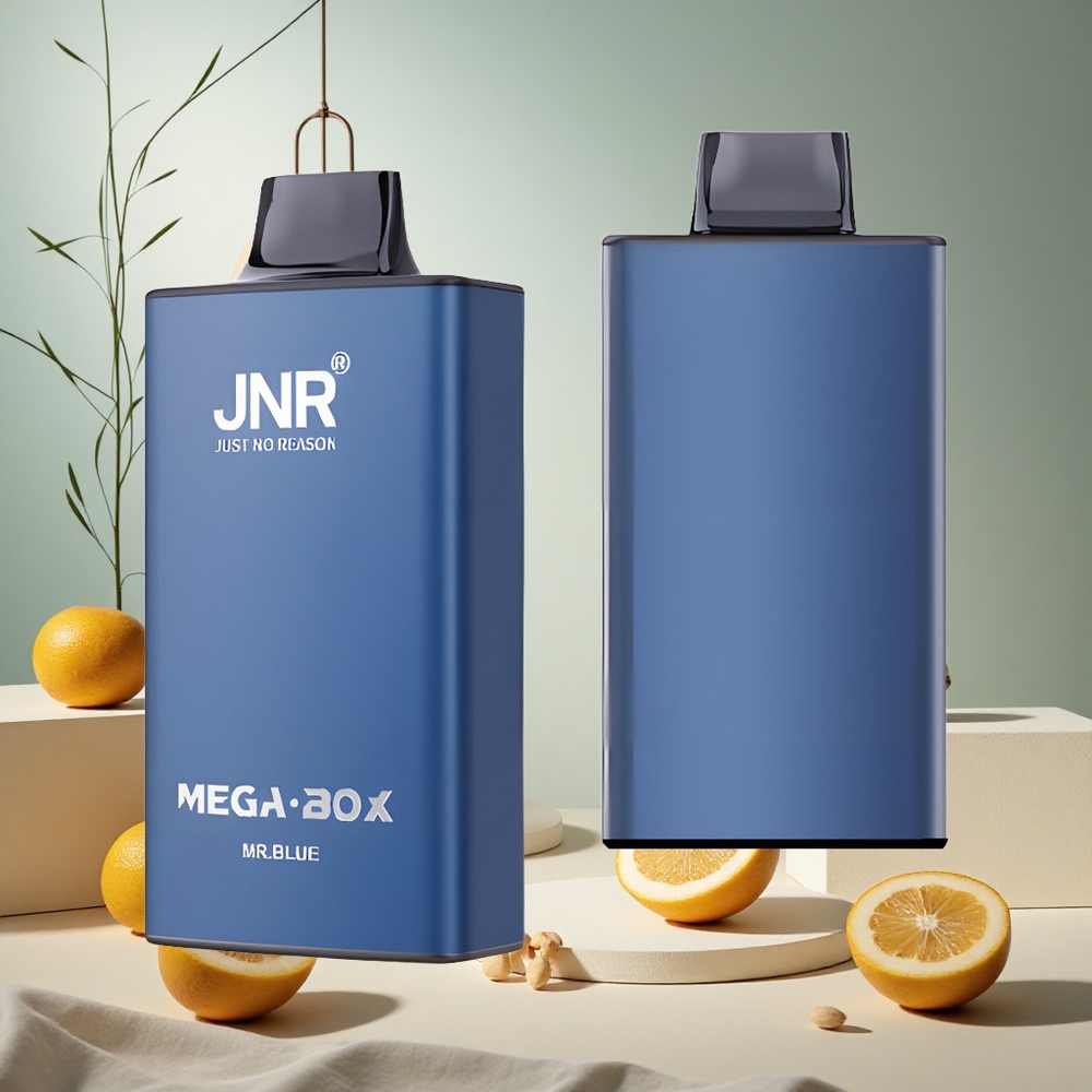 Mr Blue JNR Mega Box 25000 Puffs wholesale vapes Ireland Dual Mesh Coil