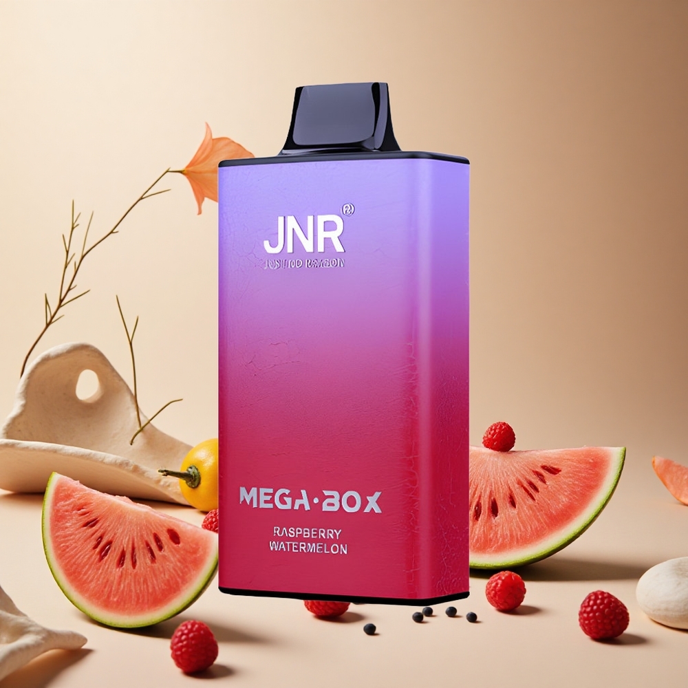 Raspberry Watermelon JNR Mega Box 25000 Puffs wholesale vapes Ireland Dual Mesh Coil