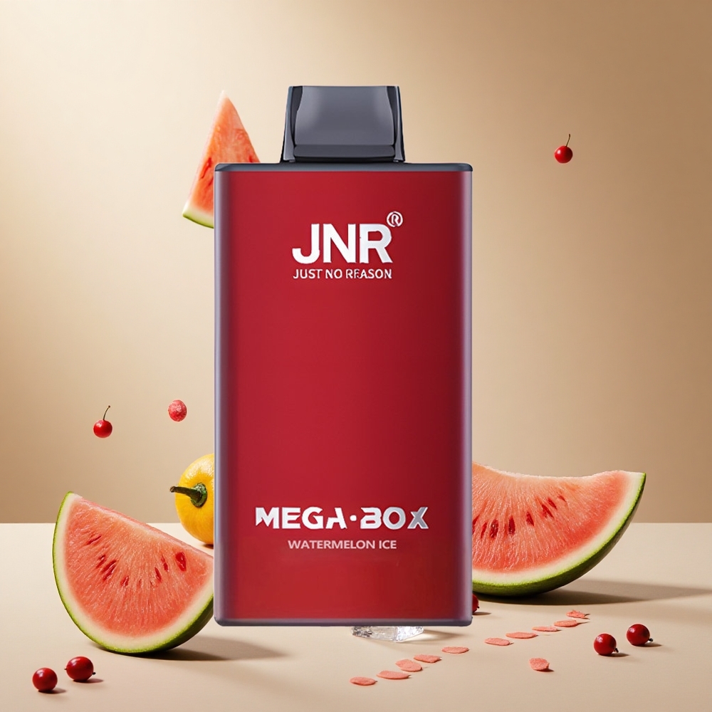 Watermelon Ice JNR Mega Box 25000 Puffs wholesale vapes Ireland Dual Mesh Coil