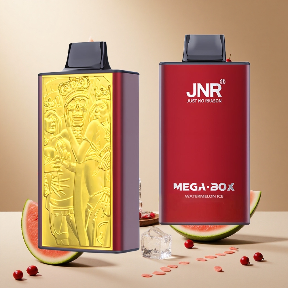 Watermelon Ice JNR Mega Box 25000 Puffs wholesale vapes Ireland Dual Mesh Coil
