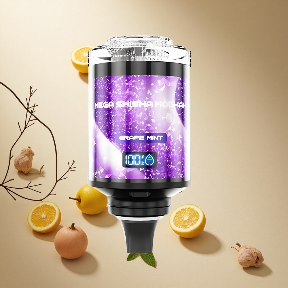 Grape Mint JNR Mega Shisha Hookah 100K Wholesale Vapes Ireland Desktop Compatibility
