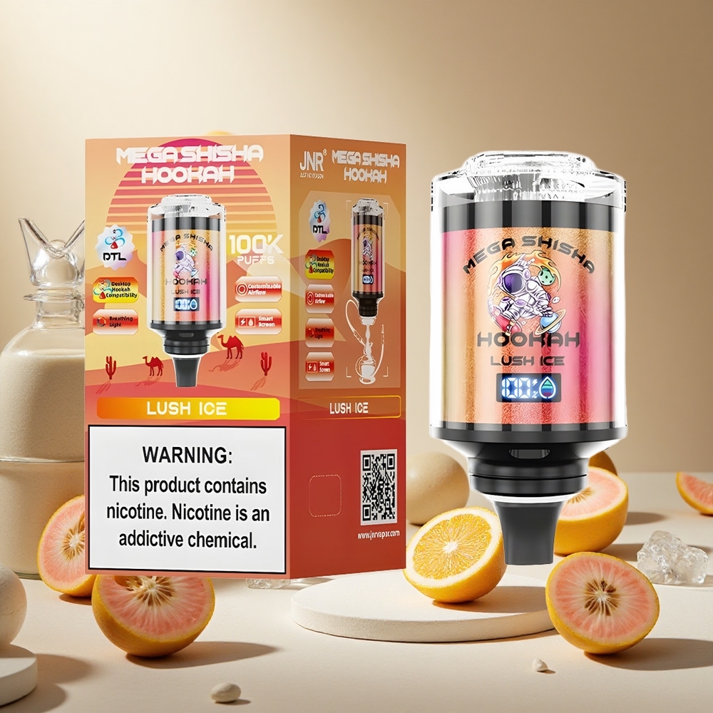 Lush Ice JNR Mega Shisha Hookah 100K Wholesale Vapes Ireland Desktop Compatibility