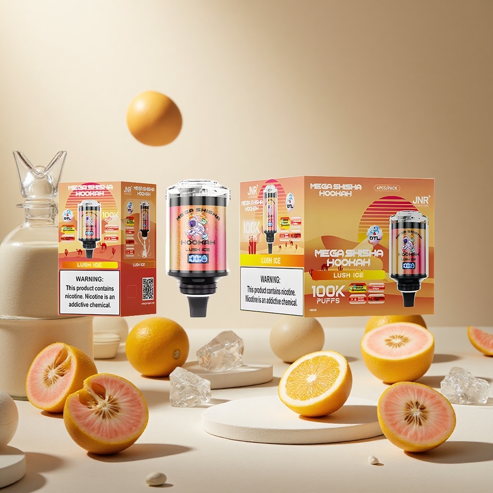 Lush Ice JNR Mega Shisha Hookah 100K Wholesale Vapes Ireland Desktop Compatibility
