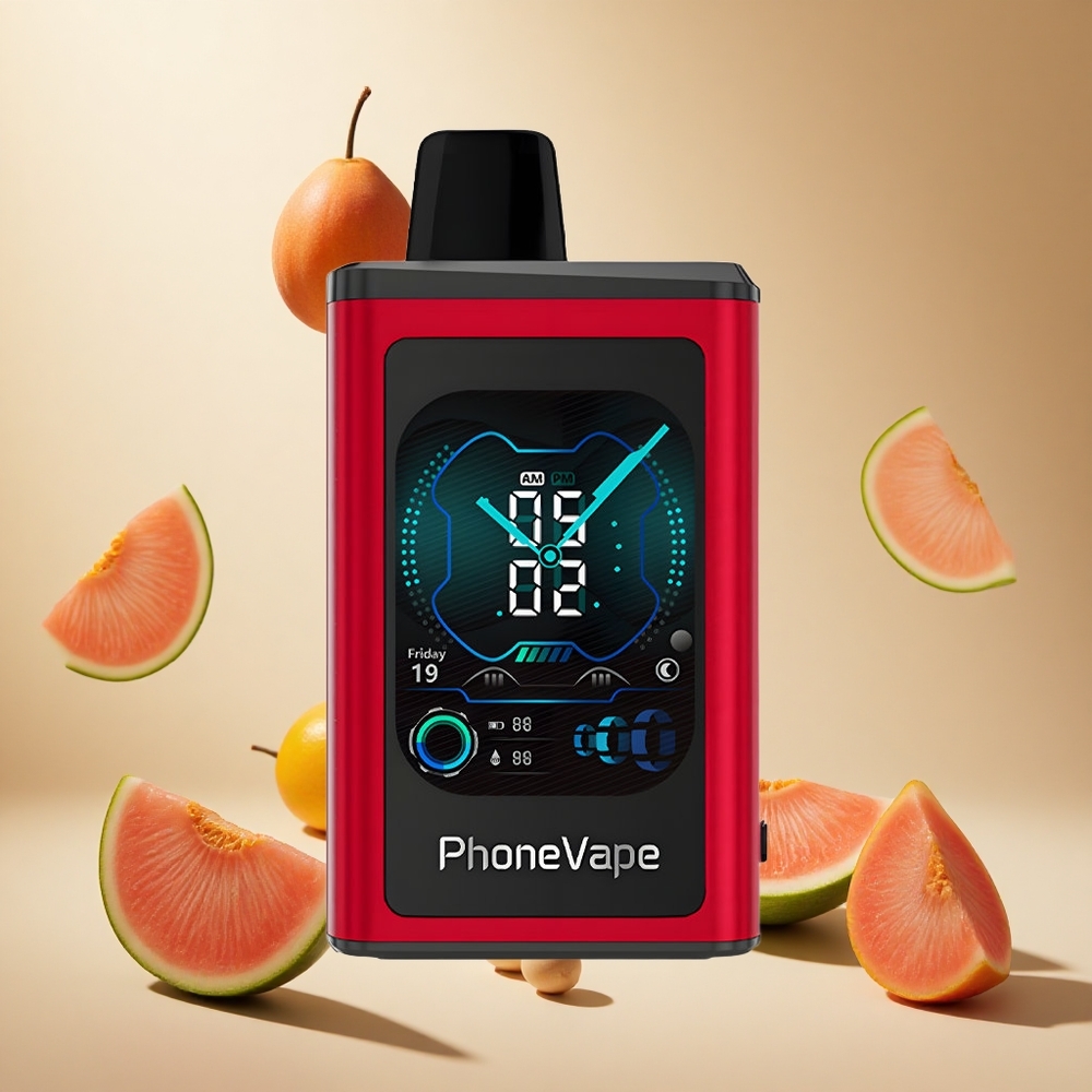 Peach Mango Watermelon JNR PhoneVape 30000 puffs wholesale vapes Ireland Turbo Mode App Controlled