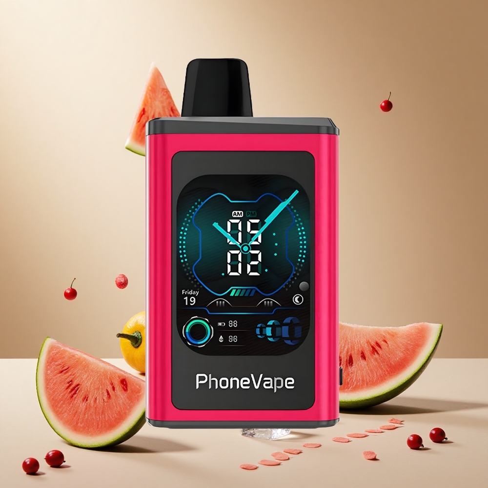 Watermelon Ice JNR PhoneVape 30000 puffs wholesale vapes Ireland App Controlled Turbo Mode