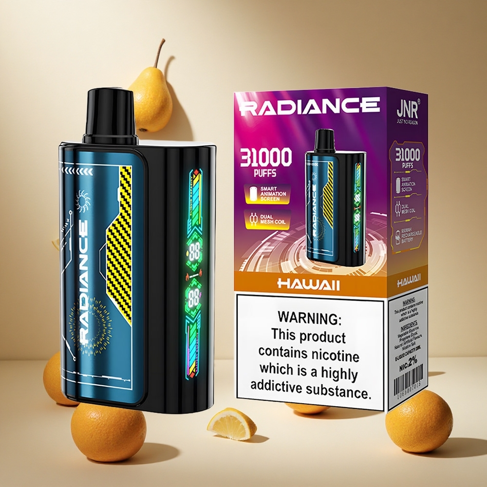 Hawaii JNR Radiance 31000 Puffs Dual Mesh Coil wholesale vapes Ireland