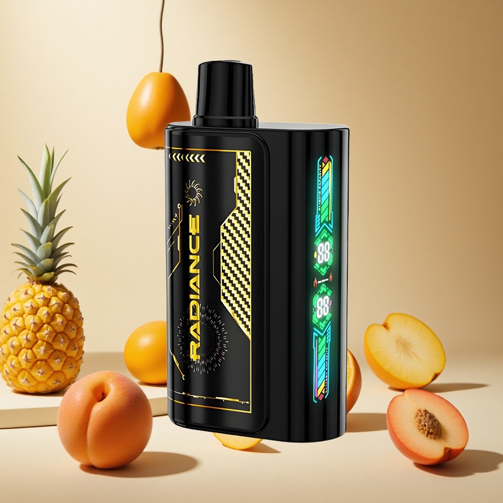 Peach Mango Pineapple JNR Radiance 31000 Puffs Dual Mesh wholesale vapes Ireland