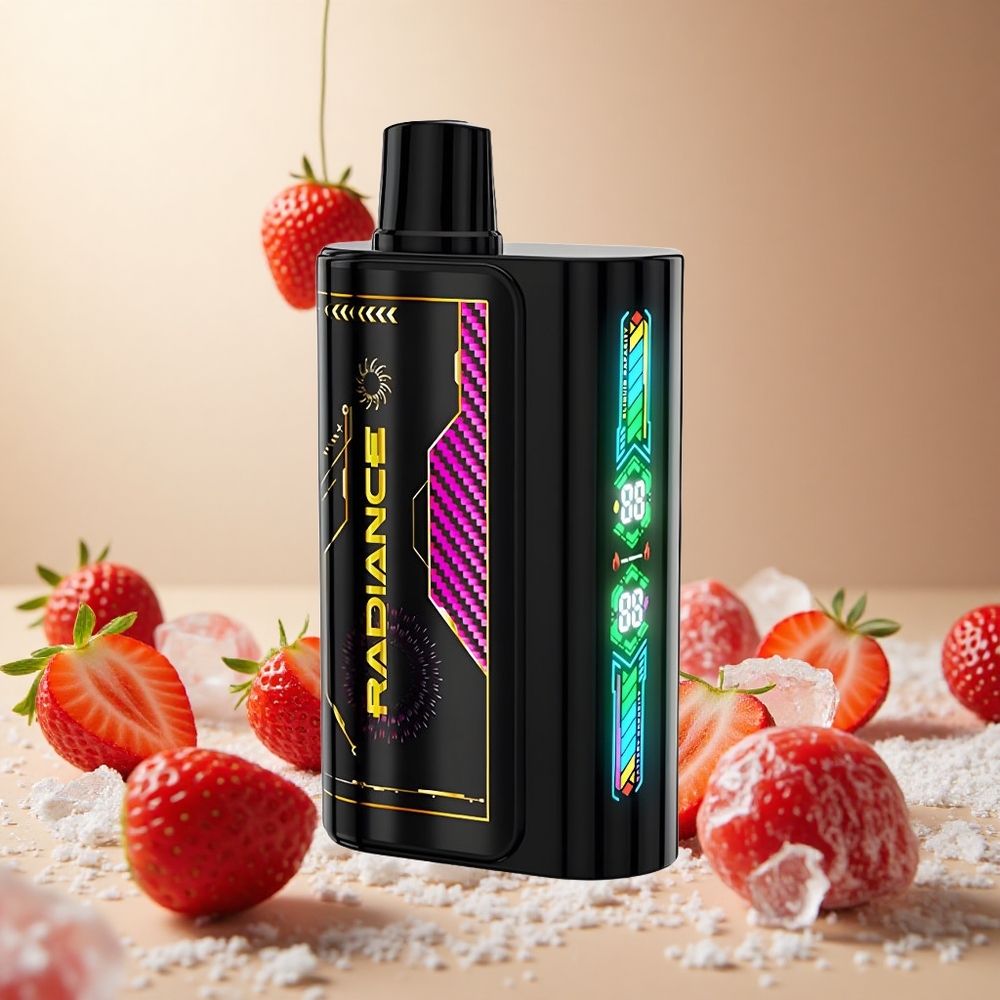 Strawberry Ice JNR Radiance 31000 Puffs Dual Mesh Coil wholesale vapes Ireland