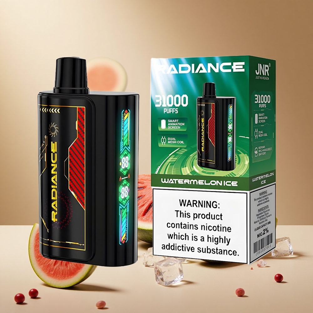 Watermelon Ice JNR Radiance 31000 Puffs Dual Mesh Coil wholesale vapes Ireland
