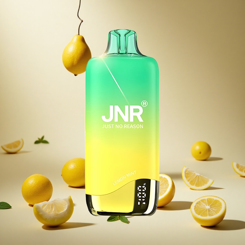 Lemon Mint JNR Rainbow 10500 Puffs wholesale vapes Ireland 18ml Tank