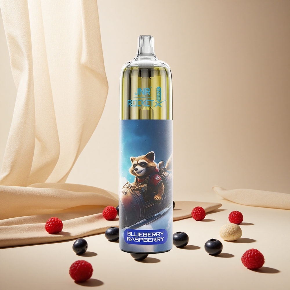 Blueberry Raspberry JNR Rocket-X 12400 Puffs Disposable Vape with RGB Lights wholesale vapes Ireland