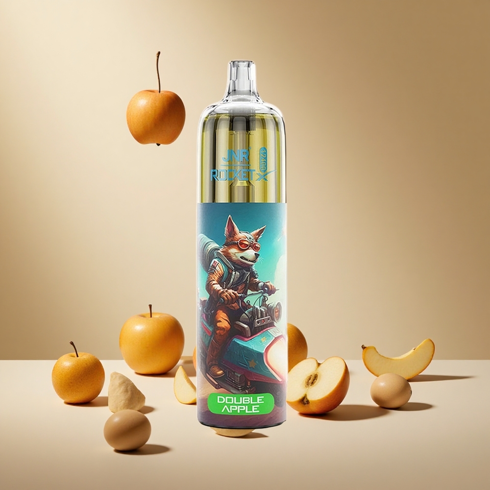 Double Apple JNR Rocket-X 12400 Puffs Disposable Vape with RGB Lights wholesale vapes Ireland