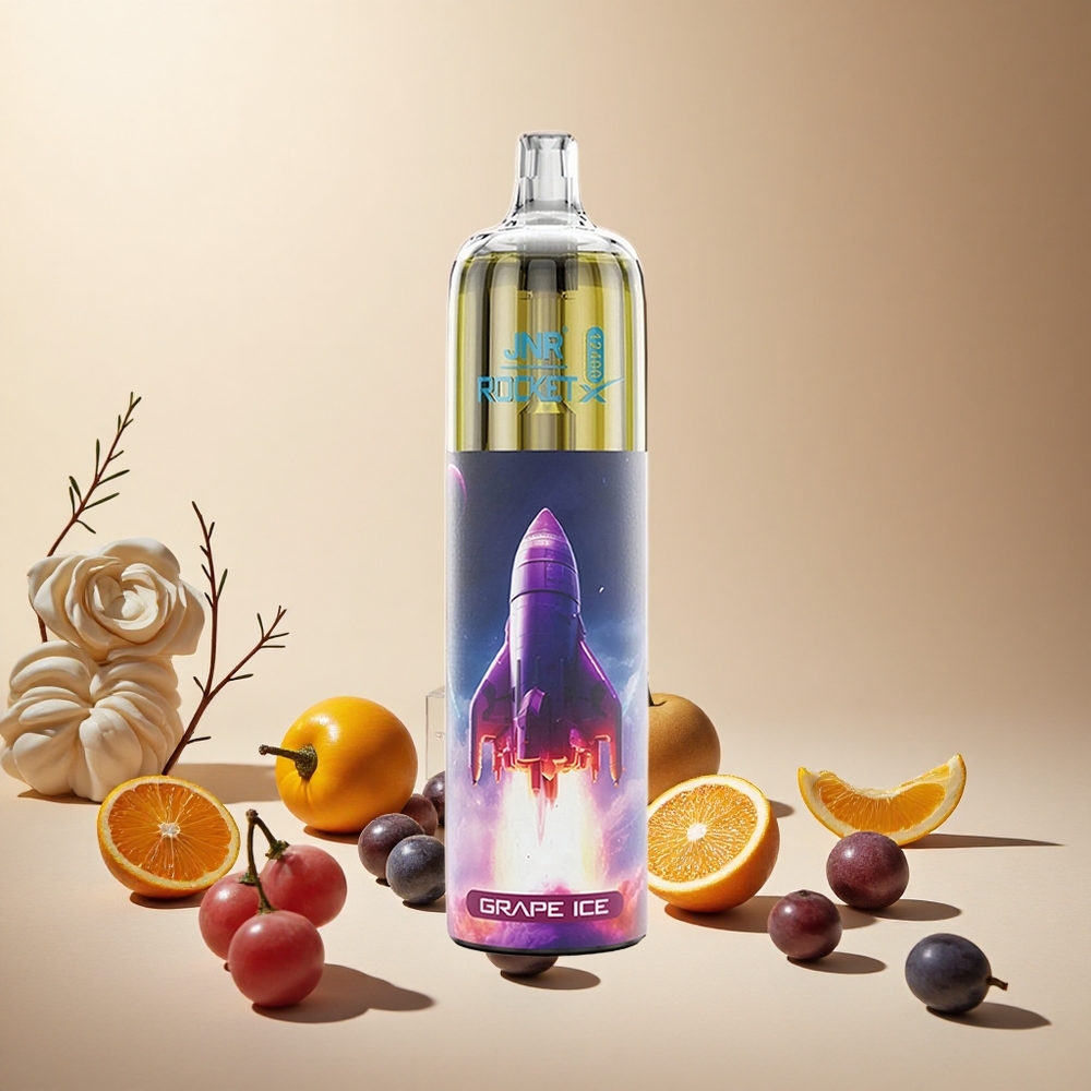 Grape Ice JNR Rocket-X 12400 Puffs RGB Lights wholesale vapes Ireland Adjustable Airflow