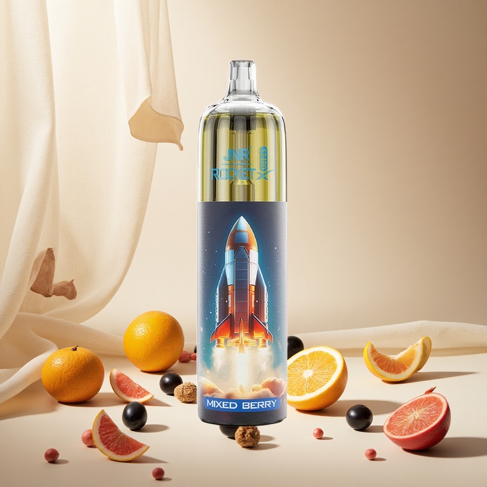 Mixed Berry JNR Rocket-X 12400 Puffs wholesale vapes Ireland Adjustable Airflow RGB