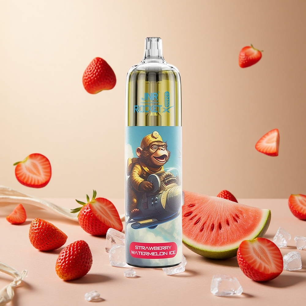 Strawberry Watermelon Ice JNR Rocket-X 12400 Puffs Adjustable Airflow wholesale vapes Ireland