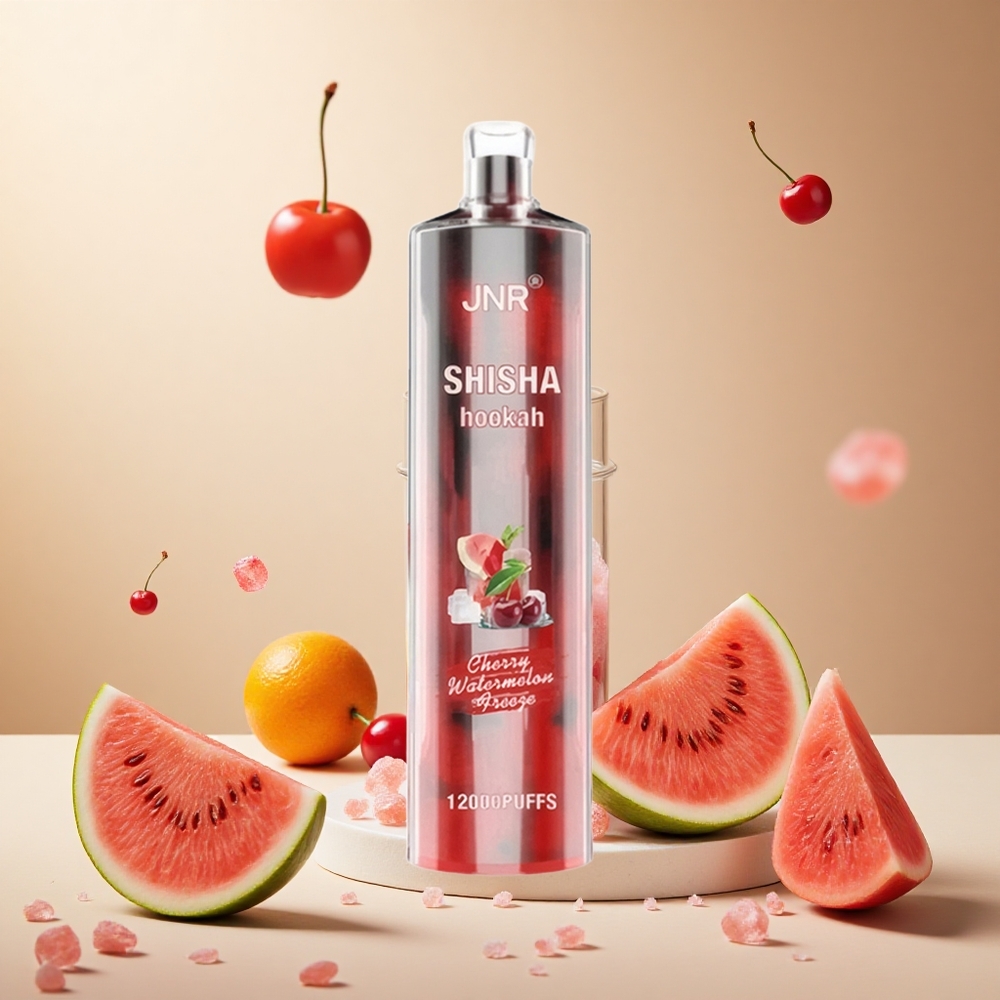 Cherry Watermelon Freeze JNR Shisha Hookah 12000 Puffs wholesale vapes Ireland 24ml Type-C